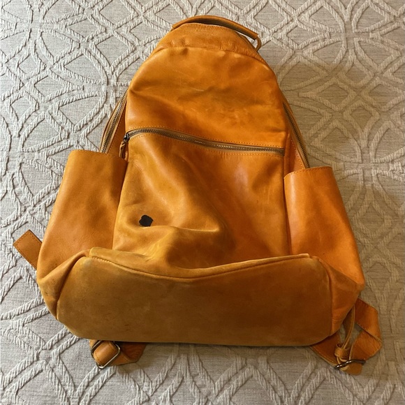 Able Leather Backpack - Picture 1 of 9
